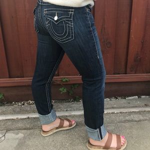 True Religion dark denim jeans